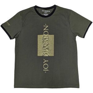 Joy Division Unisex Adult Blended Pulse Ringer Cotton T-Shirt / Khaki Green